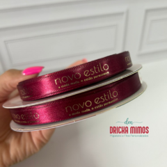 30 metros DE FITA PERSONALIZADA DE 15mm LARGURA logomarca/casamento/aniversários/eventos - Dricka Mimos