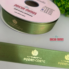 30 metros DE FITA PERSONALIZADA DE 10mm LARGURA logomarca/casamento/aniversários/eventos - Dricka Mimos