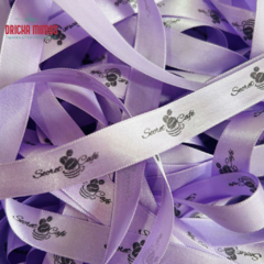 20 metros DE FITA PERSONALIZADA DE 22mm LARGURA logomarca/casamento/aniversários/eventos - Dricka Mimos