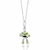 840211- Pingente buzz lightyer de prata maciça 925 com aplicação de resina - Luxury Joias