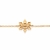 552189 - Pulseira Rommanel folheada a ouro floco de neve Frozen com zircônias na internet