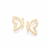 527402 - Brinco borboleta banhado a ouro 18k