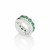 840106 - Berloque stopper separador de prata com zircônias