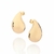 527434 - Brinco gota abaulado banhado a ouro 18k - comprar online