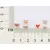 527469 - Kit brincos Rommanel folheados a ouro urso Lotso e morango com resina - loja online