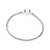 850069 - Bracelete/Pulseira Rommanel de prata corrente e coração para berloques 18 cm na internet