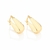 522906 Brinco argola banhado a ouro 18k