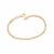 552166 - Pulseira Rommanel folheada a ouro corrente torcida 19 cm - comprar online