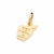 542927 - Pingente Rommanel folheado a ouro maçã com resina - Luxury Joias