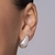 820253 - Brinco Rommanel de prata gota bojuda com zircônias - Luxury Joias