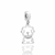 840202 - Pingente Rommanel berloque de prata cachorro vazado - comprar online