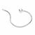 850070 - Bracelete/Pulseira Rommanel de prata corrente e coração para berloques 20 cm - comprar online