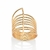 513535 - Maxi anel oito aros banhado a ouro 18k na internet