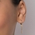 527417 Brinco argola coração banhado a ouro 18k - Luxury Joias