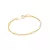 550692 - Pulseira banhada a ouro 18k com bolas - comprar online