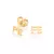 526449 - Brinco Rommanel fé folheado a ouro - comprar online