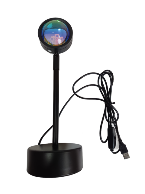 Luminaria Projeção Por Do Sol - Rgb Usb (RED - vermelho)