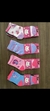 meias infantil feminino kit 12 pares - loja online