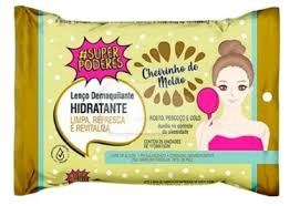 Lenço Demaquilante Cheirinho de Melão - #SuperPoderes