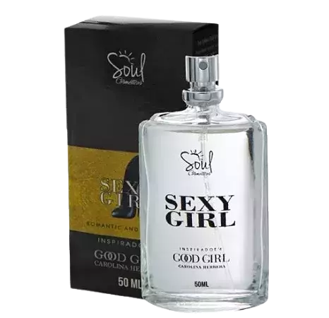 Sexy Girl Soul Cosméticos 50ml – Sofisticação, Romance e Poder Feminino