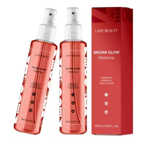 Bruma Fixadora Glow Melancia - Lady Beauty