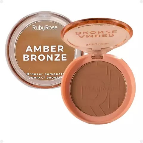 Amber Bronze Compacto Honey Glow - Ruby Rose