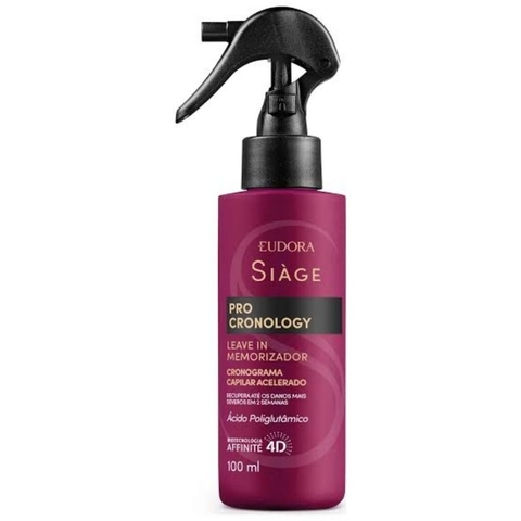 Leave-In Memorizador Siàge Pro Cronology 100ml Eudora