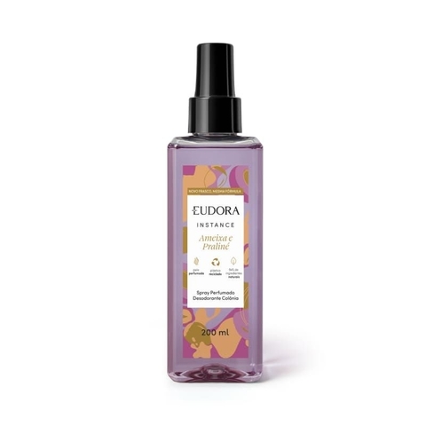Spray Perfumado Desodorante Colônia Instance Ameixa e Praliné 200ml Eudora