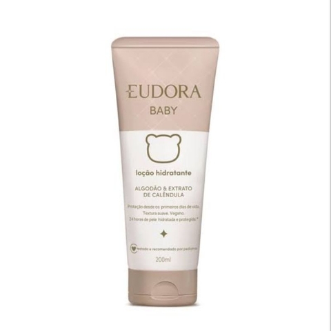 Loção Hidratante Eudora Baby Algodão & Extrato de Calêndula 200ml