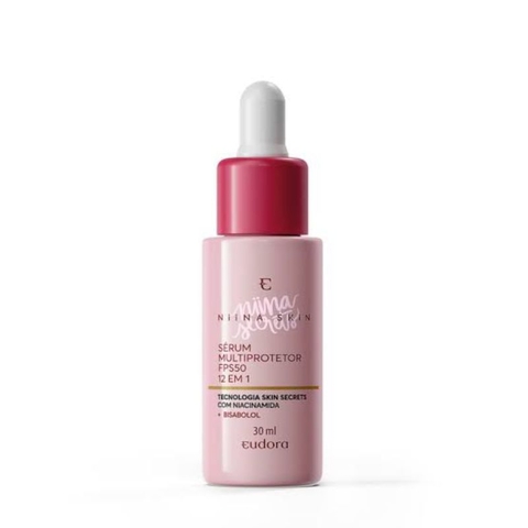 Sérum Facial Multiprotetor FPS 50 12 em 1 Niina Secrets Skin 30ml