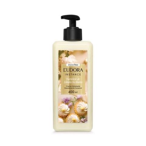 Creme Hidratante Desodorante Corporal Instance Tartelete de Limão Siciliano 400ml Eudora