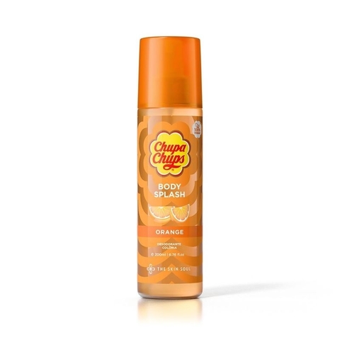 Body Splash Chupa Chups The Skin Soul Orange 200ml