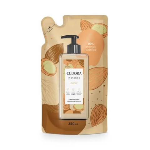 Refil Creme Hidratante Desodorante Corporal Instance Karité 350ml Eudora