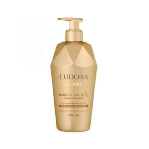 Hidratante Desodorante Corporal La Piel Ultra-Hidratação da Pele Âmbar Dourado 400ml Eudora