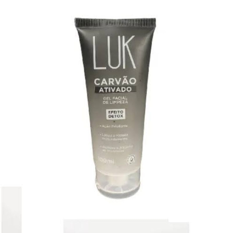 Gel de Limpeza Facial Luk Carvão Ativado Efeito Detox 100ml