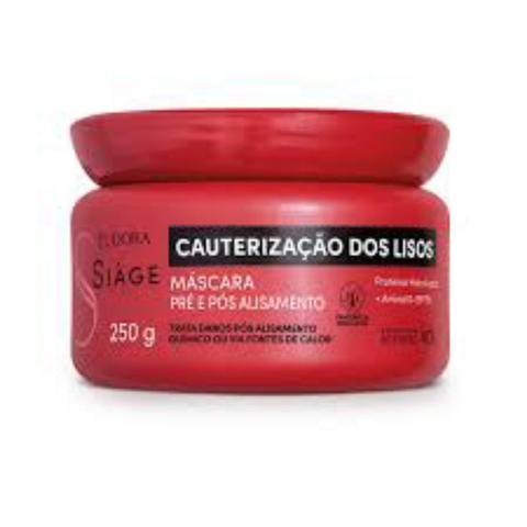 Máscara Capilar Siàge Cauterização dos Lisos 250g Eudora