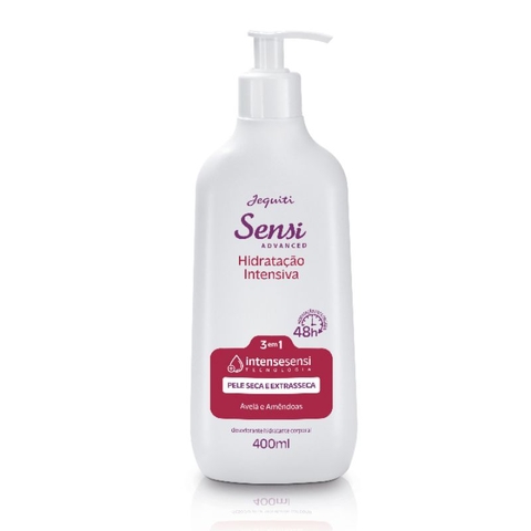 Hidratante Corporal Jequiti Sensi Avançado Hidratação Intensa 400ml