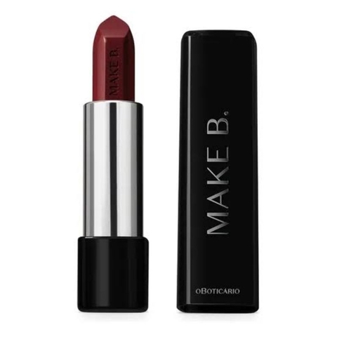 Batom Glossy Marrom Nude Make B. 3,6g