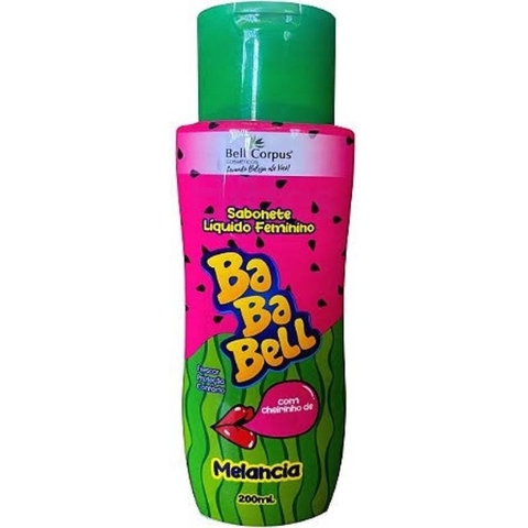 Sabonete Líquido Feminino Bababell Melancia 200ml Bell Corpus Cosméticos