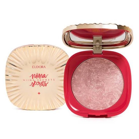 Blush Marmorizado Eudora Niina Secrets Cor 1