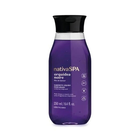 Sabonete Líquido Perfumado Nativa SPA Orquídea Noire 250ml O Boticário