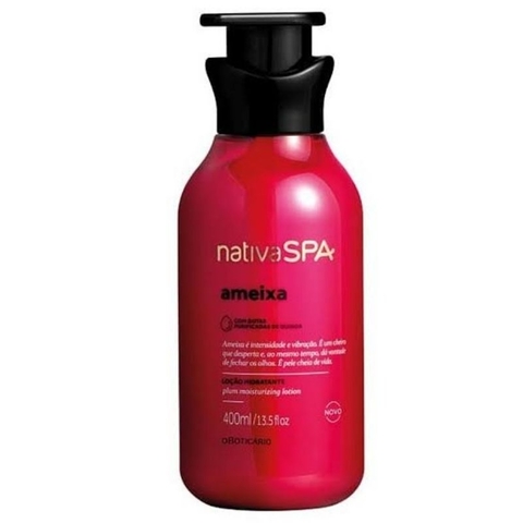Loço Hidratante Desodorante Corporal Nativa SPA Ameixa 400ml O Boticário