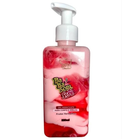 Gel Beijável Hidratante Babasoul Frutas Vermelhas Soul Cosméticos