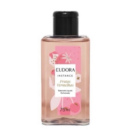 Sabonete Líquido Instance Frutas Vermelhas 75ml Eudora