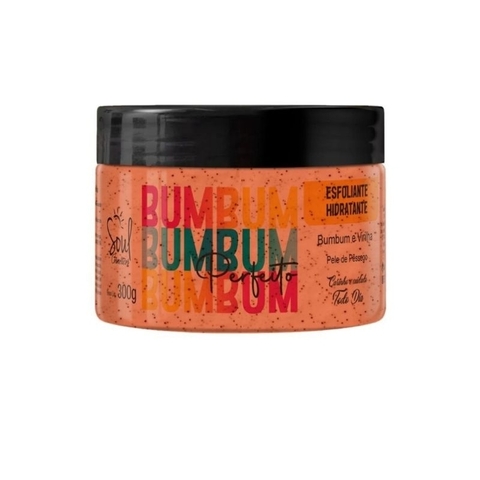 Hidratante Esfoliante de Pêssego Bumbum Perfeito 300g Soul Cosméticos