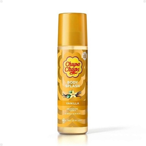 Body Splash The Skin Soul Chupa Chups Vanilla 200ml