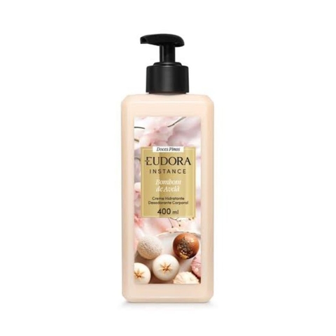 Creme Hidratante Desodorante Corporal Instance Bombom de Avelã 400ml Eudora
