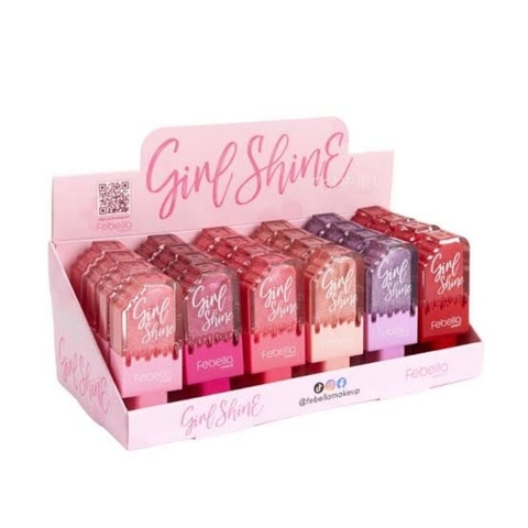 Lip Gloss Girl Shine Febella Makeup