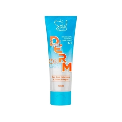 Sabonete Líquido Micelar Pré e Pós Make 3 em 1 Soul Cosméticos