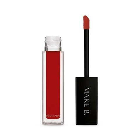 Batom Líquido Matte Vermelho Red Boost Make B. 5ml